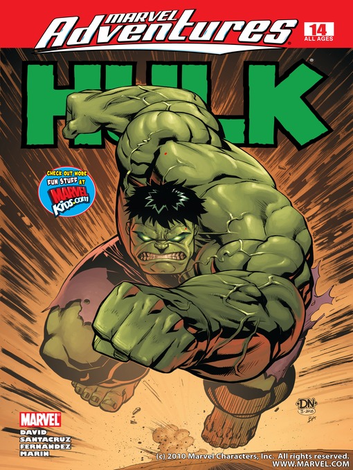 Title details for Marvel Adventures Hulk, Issue 14 by Juan Santa Cruz - Wait list